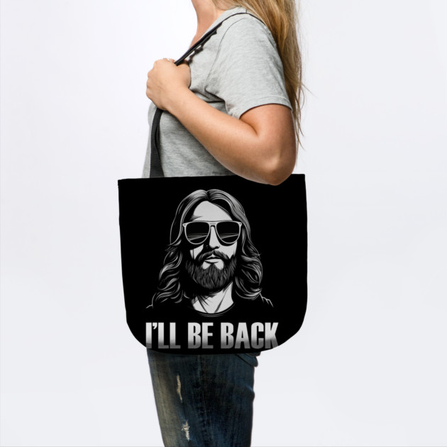 Christian, I'll Be Back, Jesus Saying, Motivational by logiamerch