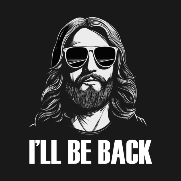 Christian, I'll Be Back, Jesus Saying, Motivational by logiamerch