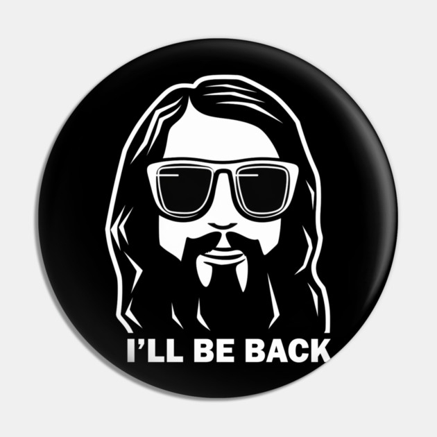 Christian, I'll Be Back, Jesus Saying, Motivational Pin by logiamerch