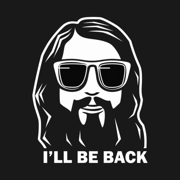 Christian, I'll Be Back, Jesus Saying, Motivational by logiamerch
