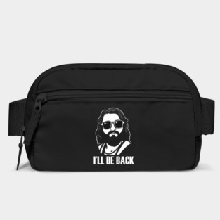 Christian, I'll Be Back, Jesus Saying, Motivational Bag