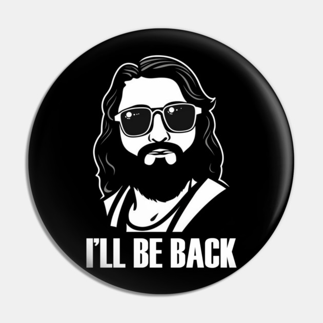 Christian, I'll Be Back, Jesus Saying, Motivational Pin by logiamerch