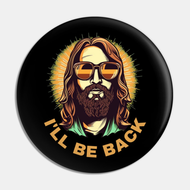 Christian, I'll Be Back, Jesus Saying, Motivational Pin by logiamerch