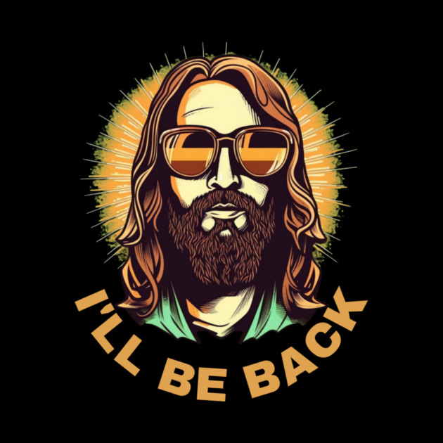 Christian, I'll Be Back, Jesus Saying, Motivational by logiamerch