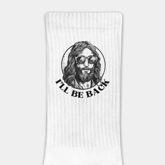 Christian, I'll Be Back, Jesus Saying, Motivational by logiamerch