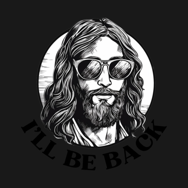 Christian, I'll Be Back, Jesus Saying, Motivational by logiamerch