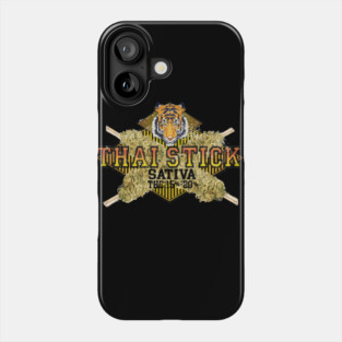 Thai Sticks Cannabis Strain Art Phone Case