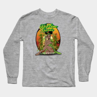 Key Lime Cookies Cannabis Strain Art Long Sleeve T-Shirt