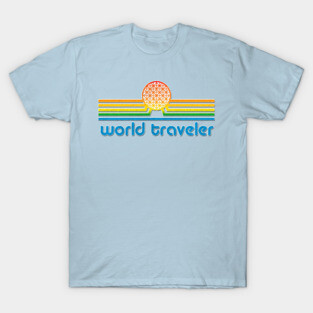 World Traveler - World Showcase inspired retro distressed world showcase vacation tee T-Shirt
