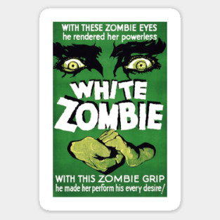 White Zombie Sticker