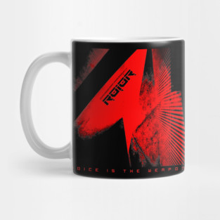 R010R - Voice is the Weapon [red version] Mug