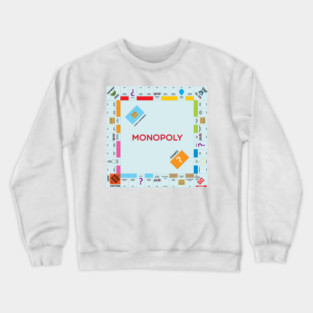Monopoly board games Crewneck Sweatshirt