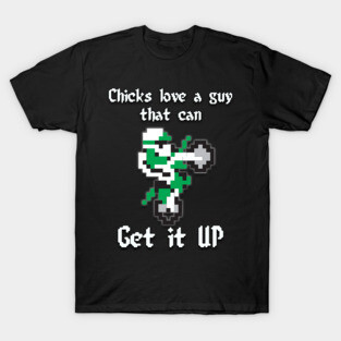 Get it up Excite Bike Green T-Shirt
