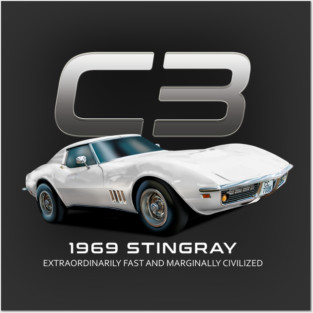 Corvette c3 Posters and Art