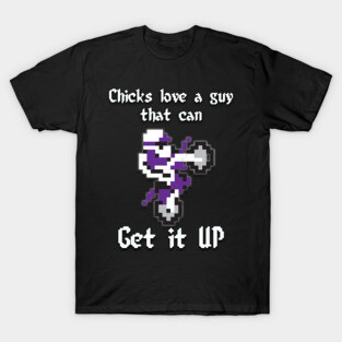 Get it up Excite Bike Purple T-Shirt
