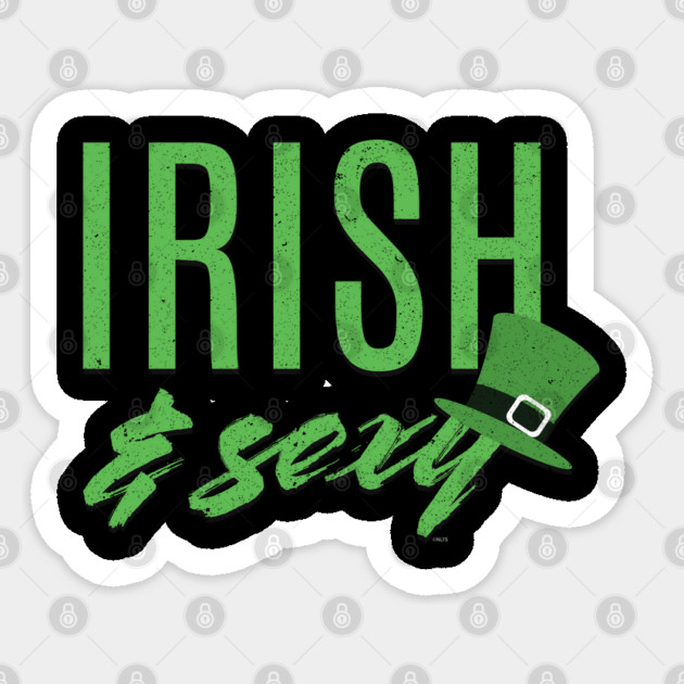 Irish and sexy Guy Saint Patricks Day Celebration Sticker by creative