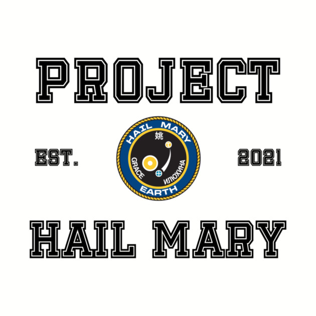 Project Hail Mary College/University Style Pin