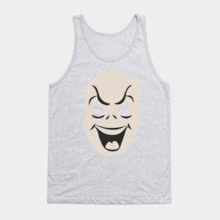 Vintage Halloween Mask Ghost Tank Top