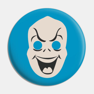 Vintage Halloween Mask Ghost Pin