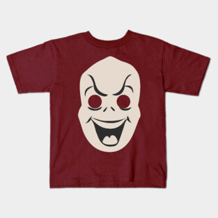 Vintage Halloween Mask Ghost Kids T-Shirt