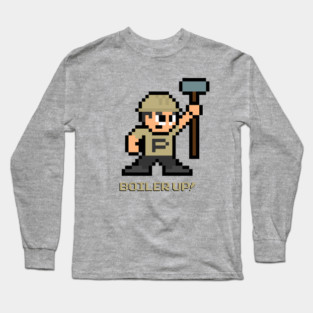 8-bit Boilermaker Long Sleeve T-Shirt
