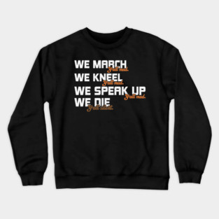 black lives matter Y'all Mad Crewneck Sweatshirt