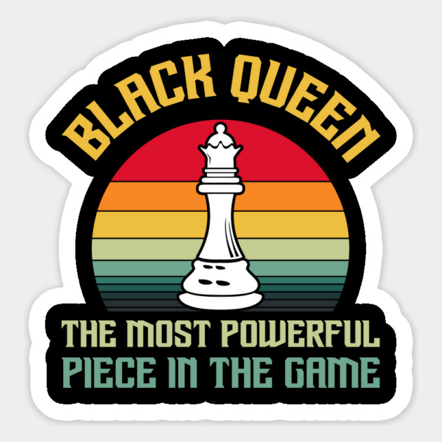 Black Queen The Most Powerful Piece in the Game Magnet by UrbanLifeApparel