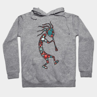 Kokopelli - The Trickster, Native American Symbol Hoodie
