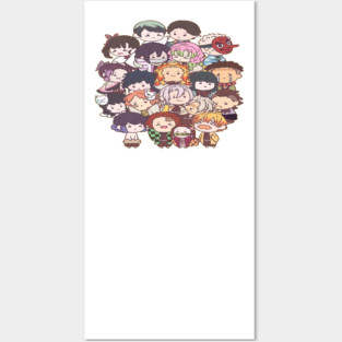 Demon Slayer Chibi Characters Posters and Art