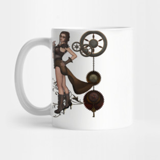 Wonderful steampunk lady Mug
