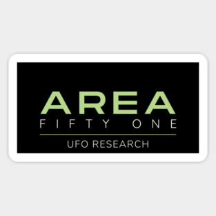 Area 51 Alien Ufo Research Magnet