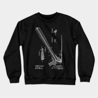 Hammer Vintage Patent Hand Drawing Crewneck Sweatshirt