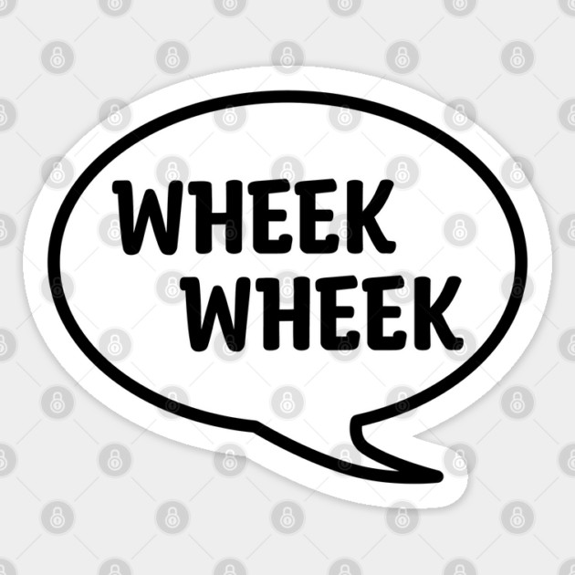 WHEEK WHEEK Sticker by DeguArts
