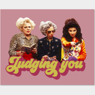 judging you Posters and Art