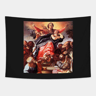 Immaculate Conception Virgin Mary Assumption 01 Tapestry