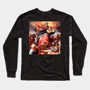 Immaculate Conception Virgin Mary Assumption 01 Long Sleeve T-Shirt
