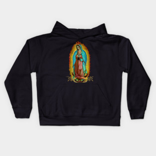 Our Lady of Guadalupe Virgin Mary 07 Kids Hoodie