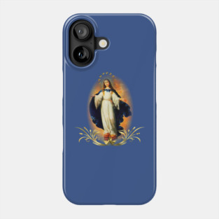 Immaculate Conception Assumption Virgin Mary Nicaragua Patron Saint Phone Case