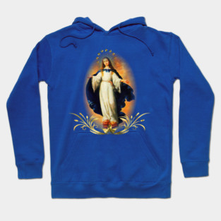 Immaculate Conception Assumption Virgin Mary Nicaragua Patron Saint Hoodie