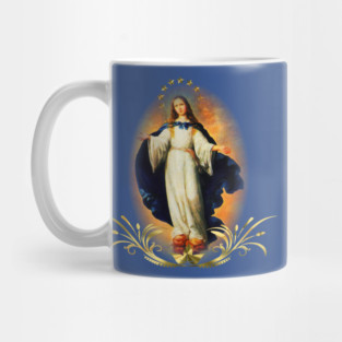 Immaculate Conception Assumption Virgin Mary Nicaragua Patron Saint Mug