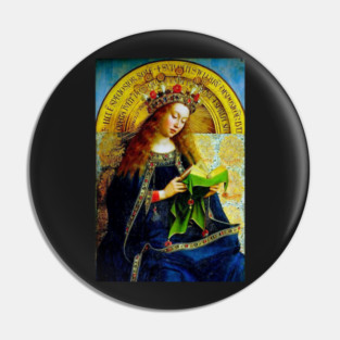 Our Lady Queen of Heaven Catholic Virgin Mary Crowning Virgen Maria 101 Pin