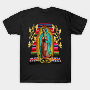Our Lady of Guadalupe Virgin Mary Zarape 08 T-Shirt
