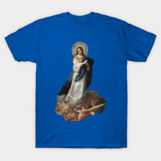 Immaculate Conception Assumption Virgin Mary Esteban Murillo T-Shirt