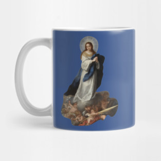 Immaculate Conception Assumption Virgin Mary Esteban Murillo Mug