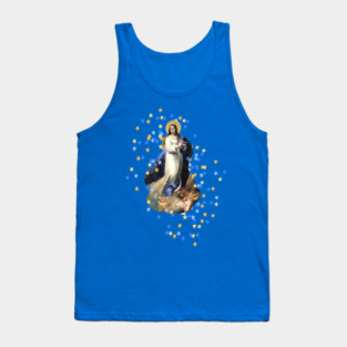 Immaculate Conception Assumption Virgin Mary Nicaragua Esteban Tank Top