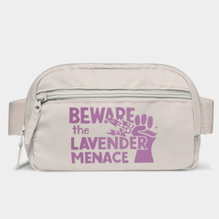 Beware The Lavender Menace - Vintage Queer Art Bag