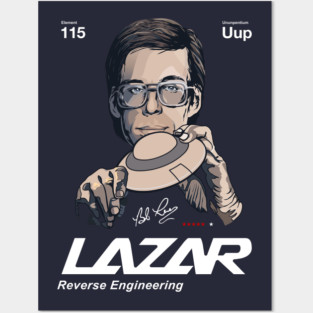 Area 51 Bob Lazar Reverse Engineering Posters and Art