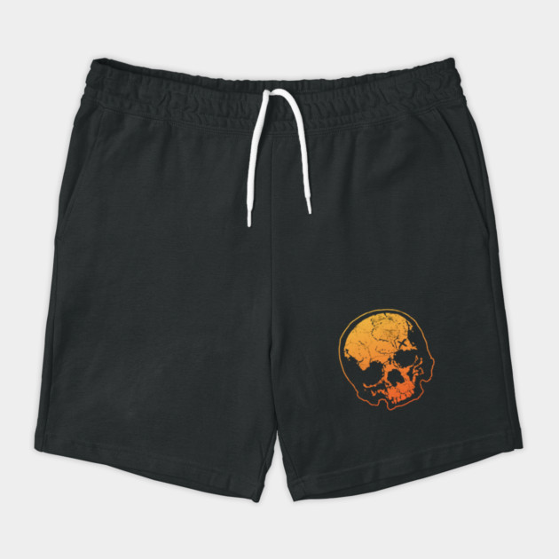 Orange Crush Skull by Tommy Devoid