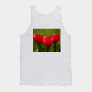 Red Tulips Tank Top