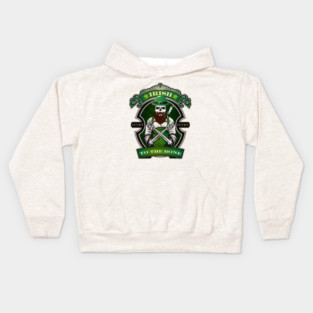 Irish to the Bone Saint Patricks Day Celebration Kids Hoodie